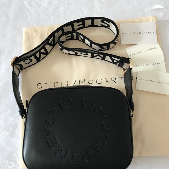 Stella Mccartney Stella Logo Camera Bag, Black - Picture 8 of 11